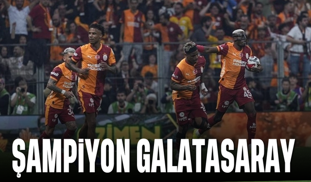 Şampiyon Galatasaray