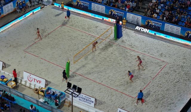 Çerçioğlu plaj voleybolu heyecanını Aydın’a taşıdı