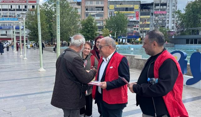 CHP Aydın sahada: "Vatandaş değişim istiyor"