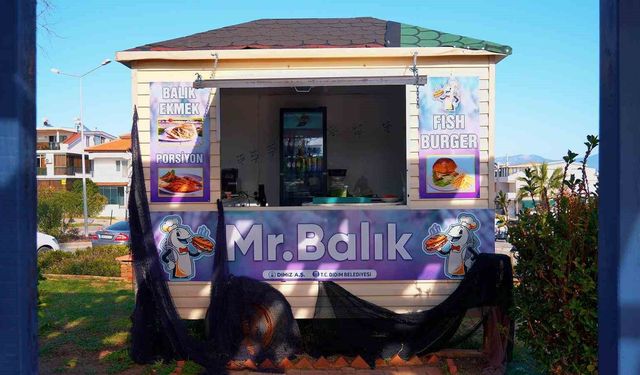 Didim Belediyesi’nden halka ekonomik balık ekmek hizmeti