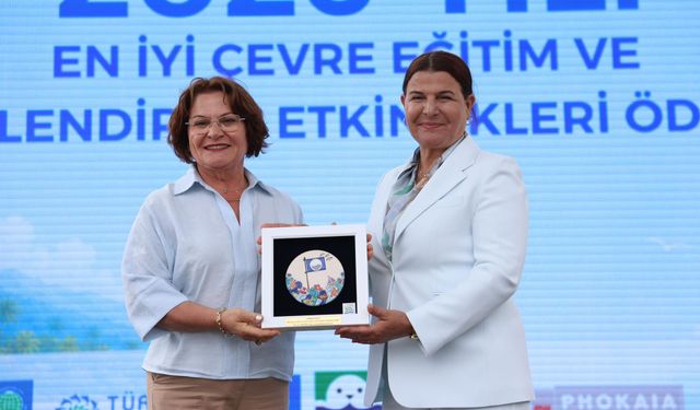 Didim Belediyesi'ne TÜRÇEV'den çevre ödülü