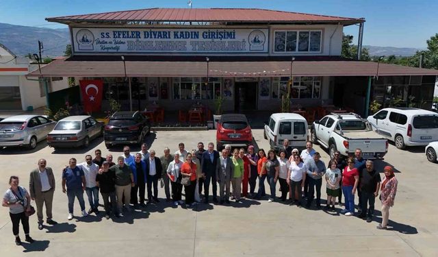 Efeler Diyarı Kadın Kooperatifi, Ege Basınına ev sahipliği yaptı