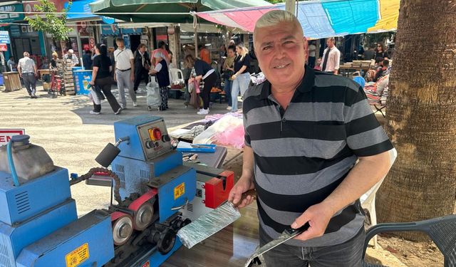 Germencik'te belediyeden emekliye ayrıldı, esnaf oldu