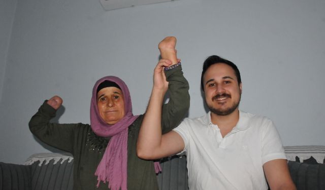 Aydın'da fedakar anne elleri olmadan üç çocuk büyüttü, üniversitede okuttu