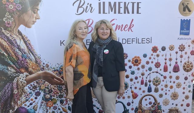 Güvercinada’da zarafet rüzgarı; "Bir İlmekte Bin Emek" görücüye çıktı