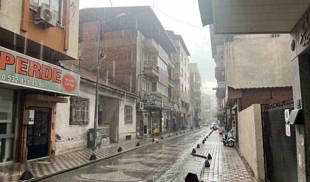 Aydın'ın o ilçesinin yağmurla imtihanı