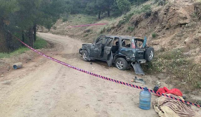 Karacasu'da feci kaza; 1 ölü, 2 yaralı