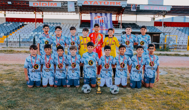 Saygın Yapı Didim Belediyespor altyapılarda şampiyonluklara ambargo koydu