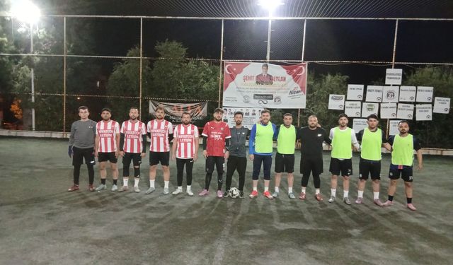 Şehit anısına düzenlenen turnuva kavgayla sona erdi