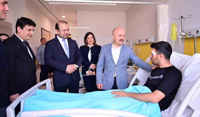 Vali Varol, Şehir Hastanesi’nde incelemelerde bulundu