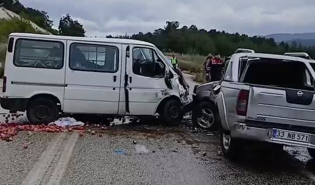 Karacasu'da kaza; 6 yaralı