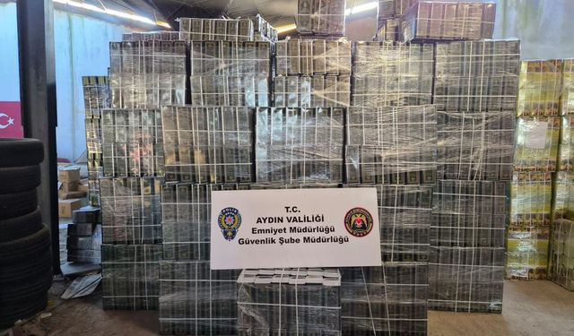 Sultanhisar'da şok baskın: 1 milyonluk vurgun ortaya çıktı