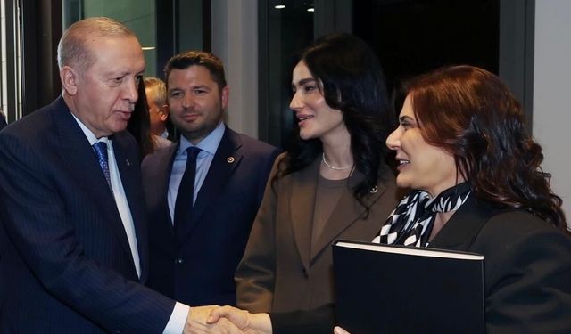 Çerçioğlu yeni projelerini Erdoğan’a sundu