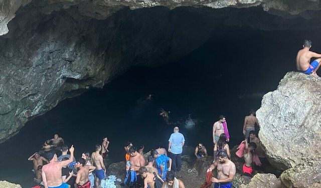 'Zeus’un sığınağı' tatilcilerin gözdesi oldu