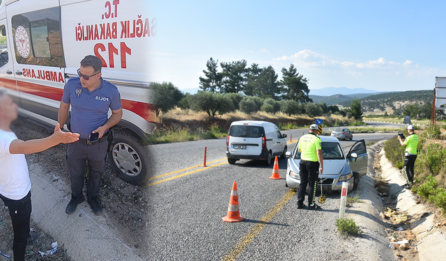 Karacasu’da mucize kurtuluş: Alkollü sürücü ölümden döndü