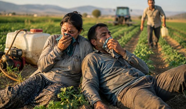 Ekmek paralarını kazanırken canından oluyorlardı : Kuyucak’ta evli çift zehirlendi