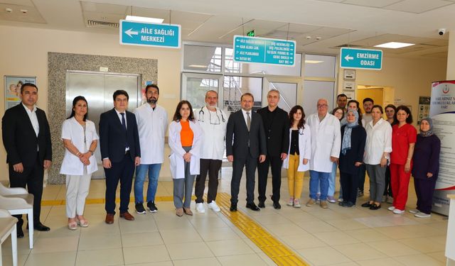 Kuyucak’ta sağlık hizmetleri yerinde incelendi