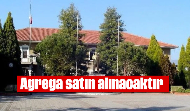 Agrega satın alınacaktır