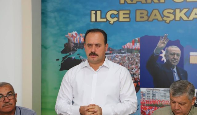 AK Parti Karpuzlu'ya Aydoğdu'dan veda