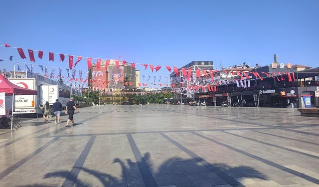 Aydın kavruluyor! Termometreler 45 dereceyi gördü