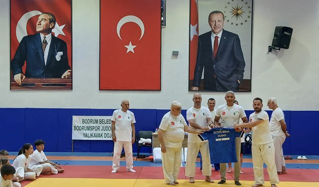 Aydın ve Bodrumlu judoculardan ortak antrenman