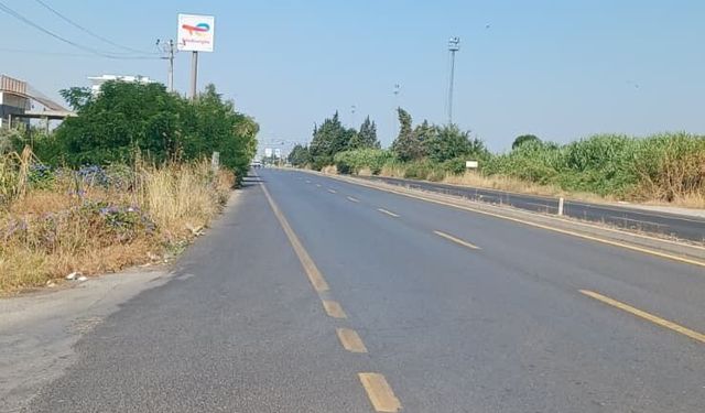 Aydın’da faciaya davetiye çıkartan yol