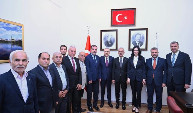 Aydın’ın ulaşım projeleri Bakan Uraloğlu’na iletildi