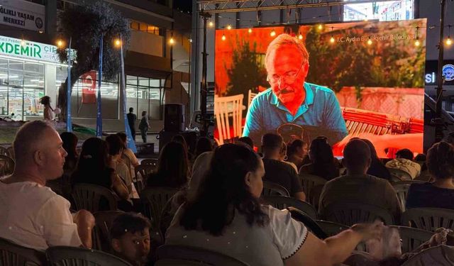 Başkan Çerçioğlu Yenipazarlıları açık hava sineması ile buluşturdu