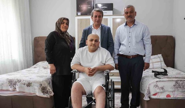 Başkan Yetişkin’den Muhammet’e doğum günü hediyesi