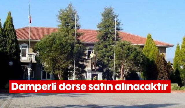 Damperli dorse satın alınacaktır