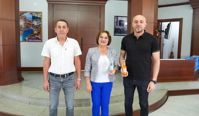 Didim gazozu raflarda yerini alıyor