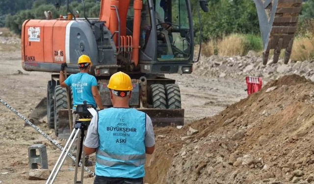 Aydın'da 11,5 milyon liralık altyapı yatırımı başladı