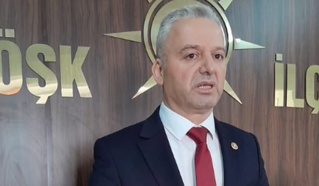 AK Parti Köşk İlçe Başkanı Öztürk oldu