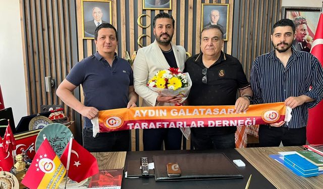 Galatasaray Taraftar Derneği'nden MHP’li Cihangiroğlu’na ziyaret
