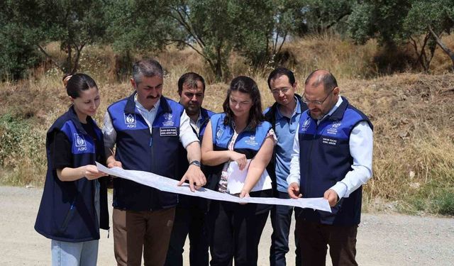 Germencik’e 56,5 kilometrelik yeni içme suyu hattı geliyor