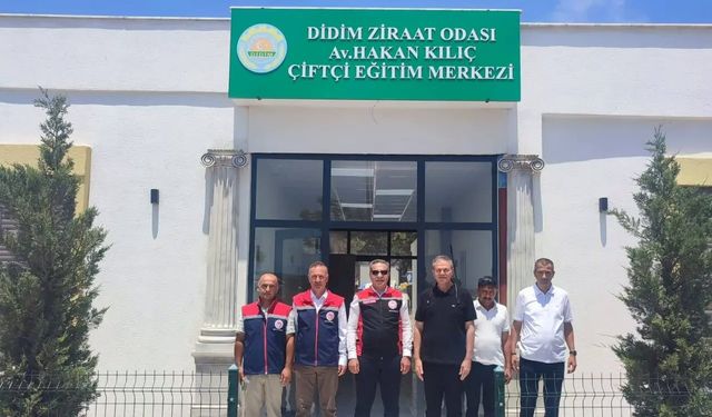 İl Tarım Müdürü Temiz’den Didim’deki yeni yatırıma ziyaret