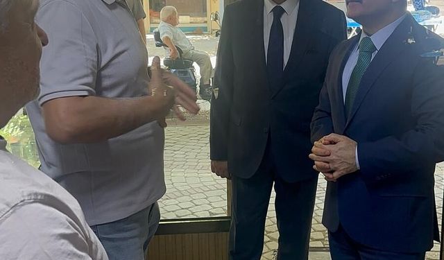 İncirliova esnafı, kaymakamı Vali Varol'a şikayet etti