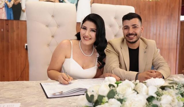İncirliova’da "06.06.2026" yoğunluğu: 12 çift nikah masasına oturdu