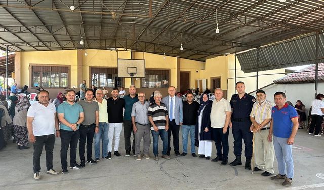 İncirliova’da keşkek ve aşure hayrı yapıldı
