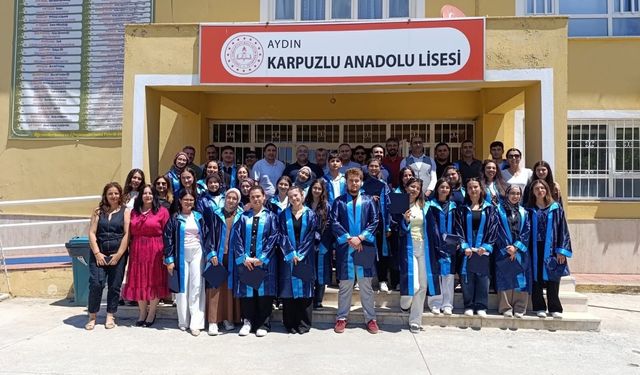 Karpuzlu’da dereceye giren öğrenciler altınla ödüllendirildi