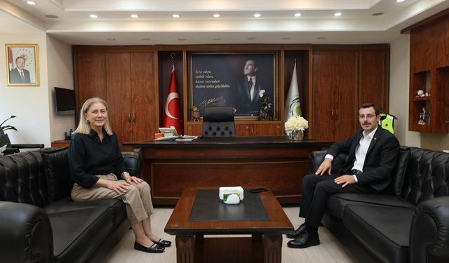 Kaymakam Polat'dan, Kaymakam Kan'a veda ziyareti