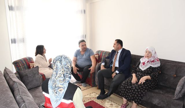 Koçarlı’da devletin şefkat eli vatandaşın yanında