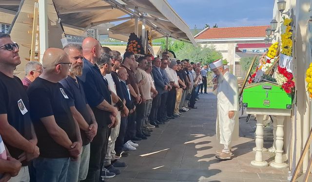 Kuşadasının evladı Alican Çelik ebediyete uğurlandı