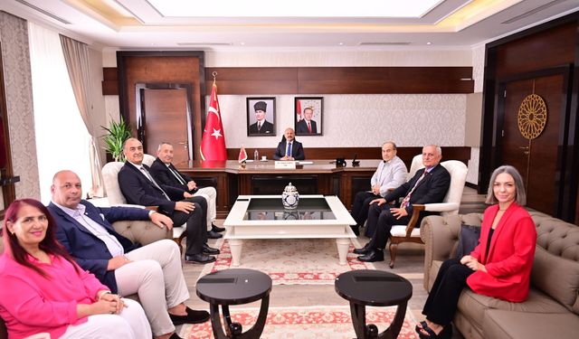 KUTO Başkanı Akdoğan'dan Vali Varol'a ziyaret