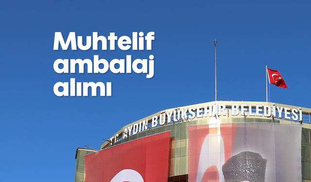 Muhtelif ambalaj alımı