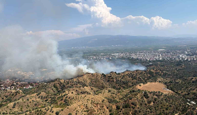 Nazilli’deki yangın kontrol altına alındı