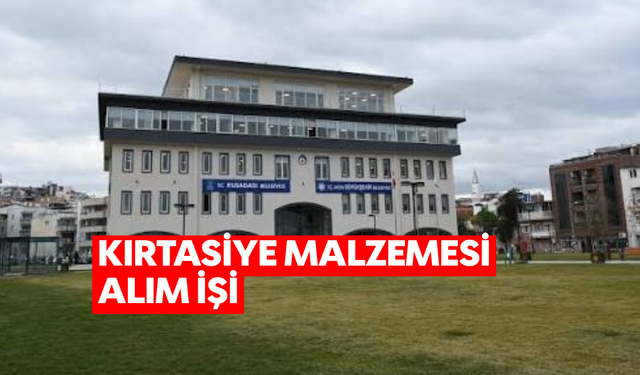 Kırtasiye malzemesi alım işi
