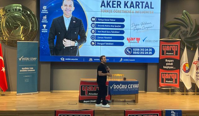 Nazilli’de ‘Fenomen Hoca’ Aker Kartal rüzgârı esti