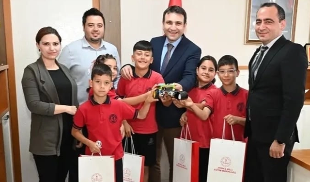 Gururlandıran başarı: Koçarlı takımı, Türkiye 3’üncüsü oldu