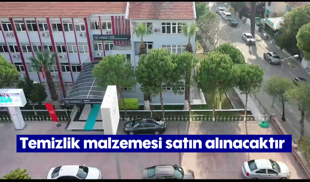 Temizlik malzemesi satın alınacaktır